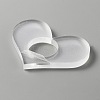 Transparent Acrylic Thumb Bookmark OFST-WH0002-14D-2
