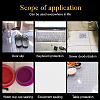 High Temperature Resistance Food Grade Silicone Sheet AJEW-WH0104-98C-2