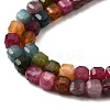 Natural Multicolor Tourmaline Beads Strands G-F797-A06-01-4