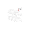 Name Plastic Table Top Display Stand ODIS-WH0070-86C-7