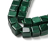Natural Malachlite Beads Strands G-Q185-A02-01-4