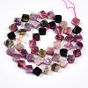 Natural Multicolor Tourmaline Beads Strands G-T140-04A-1