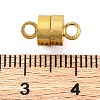 Rack Plating Brass Magnetic Clasps KK-Z070-16G-3