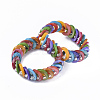 Freshwater Shell Beads Stretch Bracelets BJEW-S121-02A-01-1