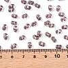 Baking Paint Transparent Glass Seed Beads SEED-N006-05M-4
