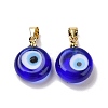 Handmade Lampwork Evil Eye Pendants LS-X-LAMP-P057-01G-02-1