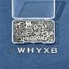 104Pcs 26 Styles Letter A~Z 304 Stainless Steel Alphabet Letter Charms STAS-FS0001-67-9