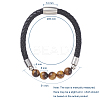 Unisex Leather Cord Bracelets BJEW-JB04852-02-2