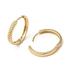 Brass Hoop Earring EJEW-L271-37KCG-2