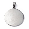 Non-Tarnish 201 Stainless Steel Pendants LS-STAS-C062-05P-2