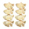 Alloy Dangle Stud Earrings EJEW-B136-02KCG-01-2