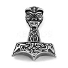 Viking 304 Stainless Steel Pendants STAS-N105-04B-AS-1