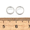 Brass Open Jump Rings KK-V007-004P-04-3