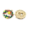 Christmas Theme Rack Plating Alloy Pendants LS-FIND-M020-04G-04-2