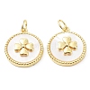 Rack Plating Brass Pendants X-KK-B076-05G-02-1