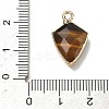 Natural Tiger Eye Pendants G-K422-01G-08-3