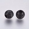 316 Surgical Stainless Steel European Beads STAS-F195-128B-02-2