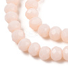 Opaque Solid Color Imitation Jade Glass Beads Strands EGLA-A044-P2mm-D05-3