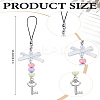 1Pc Resin Bead Mobile Straps HJEW-LP0001-67-2