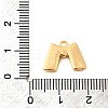 Brass Micro Pave Cubic Zirconia Charms KK-C117-12G-M-3
