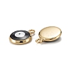 Brass Enamel Charms KK-C223-16G-05-3