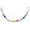 1Pc Glass Keychain HJEW-SC0002-29-1