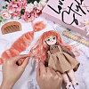 Artificial Wool Doll Wig Hair AJEW-WH0609-186H-5