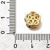 Brass Micro Pave Clear Cubic Zirconia Multi-strand Links KK-F913-18G-3