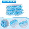 5M Double Polyester Lace Trim for Sewing Decoration OCOR-CY0001-63D-5