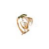 Alloy Enamel Cuff Open Rings WGDC10F-05-2