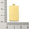 Real 18K Gold Plated PVD Vacuum Plating 304 Stainless Steel Pendants STAS-L278-012G-01-3