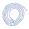Natural Blue Lace Agate Beads Strands G-K185-04-6
