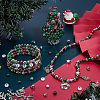 800Pcs 4Colors Plastic Beads CCB-PH0001-26-4