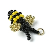 Seed Beads Beaded Charms PALLOY-MZ00295-4