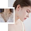 20Pcs 4 Colors Zinc Alloy Enamel Pendants ENAM-FP0001-37-2