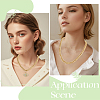 2Pcs 7mm Stainless Steel Cuban Link Chain Necklaces for Women Men NJEW-BBC0001-39A-4