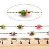Handmade Chips Natural Shell Beaded Chains CHS-P019-02G-A-2