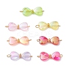 AB Color Transparent Acrylic Connector Charms PALLOY-JF04434-1