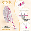3 Yards Resin Self Adhesive Sewing Trim Hotfix Rhinestone Tape DIY-TA0013-15C-4