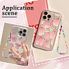 2Pcs Resin Beaded Mobile Phone Lanyard Wrist Strap HJEW-GF0001-47B-6