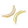 ABS Plastic Imitation Pearl Pendants KK-P348-01G-2