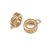 Brass Tube Bails KK-P310-02G-2