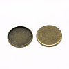 Iron Plain Edge Bezel Cups MAK-Q011-25AB-20mm-1