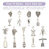 4Bags Tibetan Style Alloy Pendants Sets DIY-DC0002-76-2