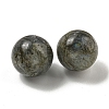 Natural Labradorite Round Ball Figurines Statues for Home Office Desktop Decoration G-P532-02A-33-2