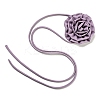 Fabric Rose Tie Choker Necklaces for Women LS-NJEW-Z022-01J-2