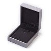Imitation PU Leather Covered Wooden Jewelry Pendant Boxes X-OBOX-F004-12C-2