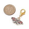 5Pcs 5 Styles Alloy Enamel Pendant Decorations HJEW-JM02336-3