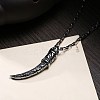 316L Surgical Stainless Steel Pendant Necklaces NJEW-BB29796-3