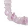 Natural Amethyst Chips Beaded Stretch Bracelets BJEW-TA00494-04-4